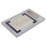 2012 Leaf Sports Icons Walter Hagen World Golf HoF 1 of 1 Cut Signature Card BGS