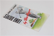 1942 Ben Hogan 'Long Drives Down The Fairway' Sport Mart MacGregor Club Advertising Brochure - Rare