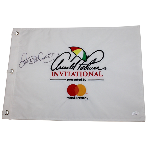 Rory McIlroy Signed Arnold Palmer Invitational White Embroidered Flag JSA #ZZ17013