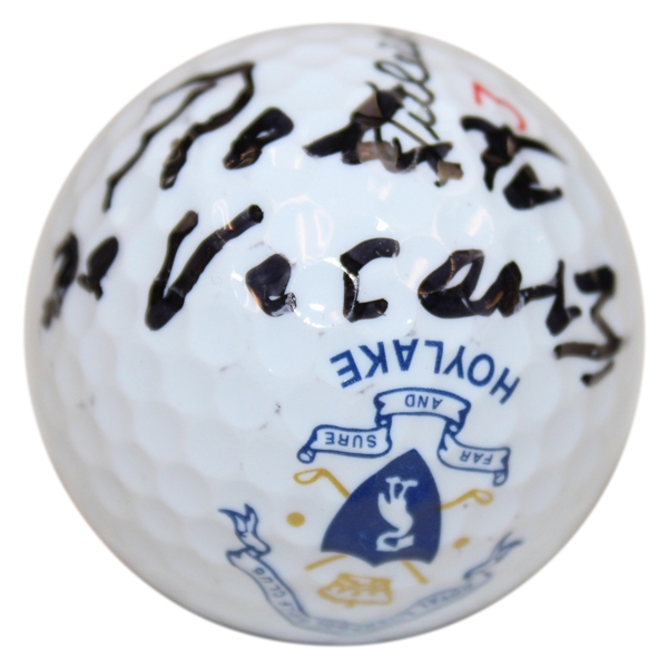 Roberto Di Vicenzo Signed Titleist Hoylake Royal Liverpool GC Logo Golf Ball JSA ALOA
