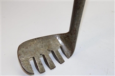 c.1900 Unmarked Rake Niblick Iron