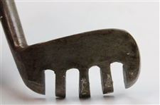 c.1900 Unmarked Rake Niblick Iron