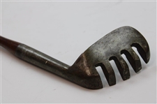 c.1900 Unmarked Rake Niblick Iron