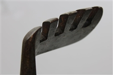 c.1900 Unmarked Rake Niblick Iron