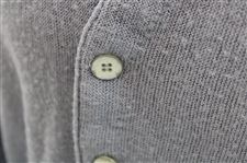 Walter Hagen Personal Worn Lt Blue Jefflinks Lord Jeff 100% Dupont Orlon Long Sleeve Sweater
