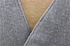 Walter Hagen Personal Worn Lt Blue Jefflinks Lord Jeff 100% Dupont Orlon Long Sleeve Sweater