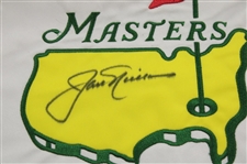 Jack Nicklaus Signed Undated Masters Tournament Garden Flag JSA ALOA