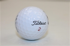 Jack Nicklaus Signed Masters Logo Golf Ball JSA ALOA