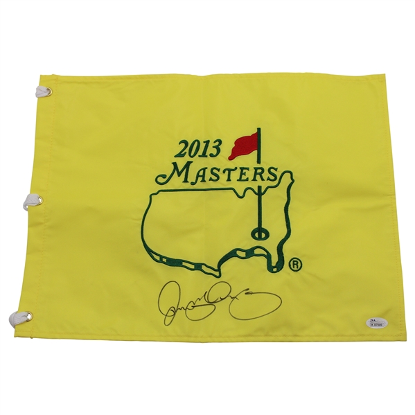 Rory McIlroy Signed 2013 Masters Embroidered Pin Flag JSA #K87889