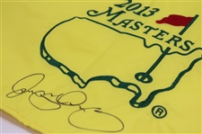 Rory McIlroy Signed 2013 Masters Embroidered Pin Flag JSA #K87889