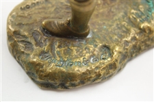 1899 Harry Vardon Bronze Hal Ludlow Elkington & Co. Statue