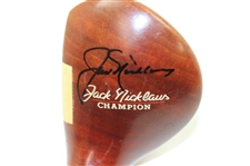Jack Nicklaus Signed Jack Nicklaus Champion Macgregor 813W 3 Wood JSA ALOA