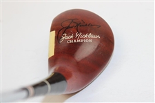 Jack Nicklaus Signed Jack Nicklaus Champion Macgregor 813W 3 Wood JSA ALOA