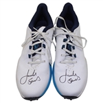 Jordan Spieth Signed Used Underarmor Hovr Shoes Used at 2025 Genesis Invitational JSA ALOA