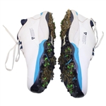 Jordan Spieth Signed Used Underarmor Hovr Shoes Used at 2025 Genesis Invitational JSA ALOA