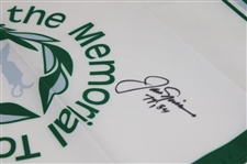 Jack Nicklaus Signed The Memorial Tournament Jacks Place Screen Flag w/Years Won JSA ALOA