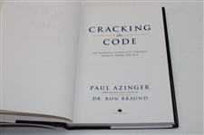 Kenny Perry & Paul Azinger Signed 2010 'Cracking The Code' by Ron Braund JSA ALOA
