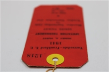 1941 Henry Hurst Invitational Series Ticket #1218 - Sam Snead Win
