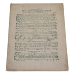1899 Golf Sheet Music Golf Gavotte by Annie Thomas Cleveland