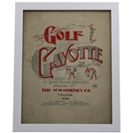 1899 Golf Sheet Music Golf Gavotte by Annie Thomas Cleveland