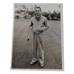 Henry Ciuci 1934 at First Masters Tournament Wire Photo 3/25/34