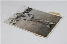 Henry Ciuci 1934 at First Masters Tournament Wire Photo 3/25/34