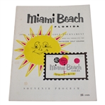 1955 Miami Beach 40th Anniversary Golf Tournament Program