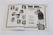 1955 Miami Beach 40th Anniversary Golf Tournament Program