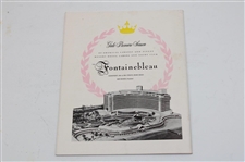 1955 Miami Beach 40th Anniversary Golf Tournament Program