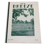 1934 Breeze Magazine Depicting Essex CC, MA Golf Scene - July