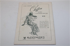 1934 Breeze Magazine Depicting Essex CC, MA Golf Scene - July