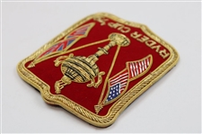 1979 Ryder Cup at The Greenbrier Commemorative Bullion Blazer Patch 