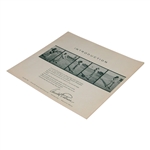 1958 Arnold Palmer Instructional Record Companion Booklet