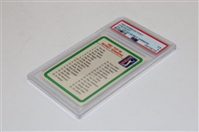 1982 Donruss Checklist, Mark Lye, Tom Watson & Lee Trevino PSA Graded Cards