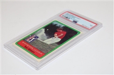 1982 Donruss Checklist, Mark Lye, Tom Watson & Lee Trevino PSA Graded Cards