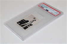 Seven (7) Seven PSA Graded 1955 All American Sports Club Hand Cut Cards