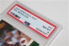 Four (4) Four PSA Graded Rookie Cards - Mickelson, Furyk, Retief & Stenson
