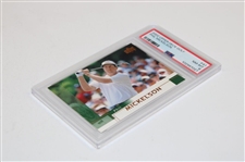 Four (4) Four PSA Graded Rookie Cards - Mickelson, Furyk, Retief & Stenson