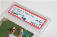 Four (4) Four PSA Graded Rookie Cards - Mickelson, Furyk, Retief & Stenson