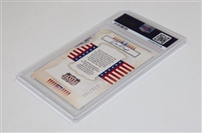 Four (4) Four PSA Graded Rookie Cards - Mickelson, Furyk, Retief & Stenson