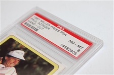 Five (5) Five Miller Press Hand Cut PSA Graded Cards