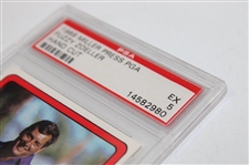 Five (5) Five Miller Press Hand Cut PSA Graded Cards