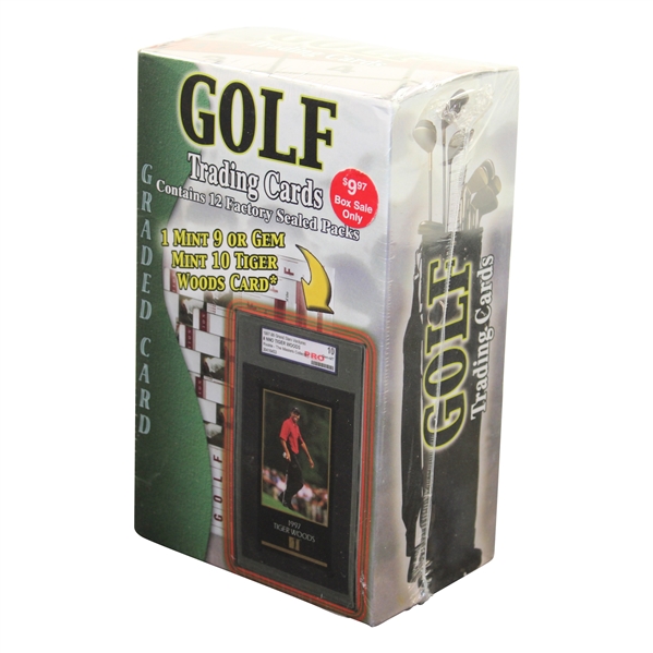 2005 M. J. Holding Random Golf Card 12 Pack Box