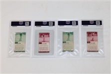 44/50 Set Of 1938 John Cotton Archie Compston Tobacco Cards & Four (4) PSA Graded Cards