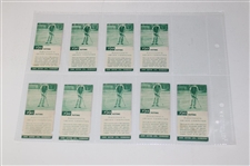 44/50 Set Of 1938 John Cotton Archie Compston Tobacco Cards & Four (4) PSA Graded Cards