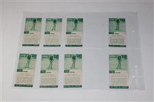 44/50 Set Of 1938 John Cotton Archie Compston Tobacco Cards & Four (4) PSA Graded Cards
