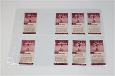 44/50 Set Of 1938 John Cotton Archie Compston Tobacco Cards & Four (4) PSA Graded Cards