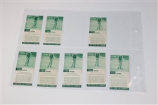 44/50 Set Of 1938 John Cotton Archie Compston Tobacco Cards & Four (4) PSA Graded Cards