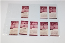 44/50 Set Of 1938 John Cotton Archie Compston Tobacco Cards & Four (4) PSA Graded Cards