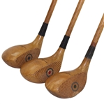 Bullseye Wooden Driver, Brassie & Spoon